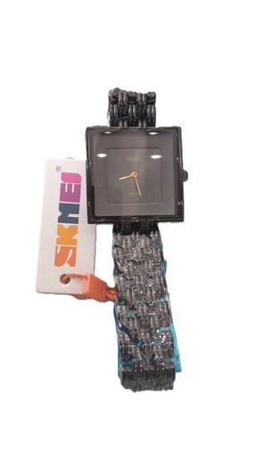 [A24310] Skimei Silver Water Resistant Watch 2374
