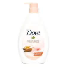 [A24790] Dove Relaxing Care Body Wash Almond $ Hibiscus 800ml