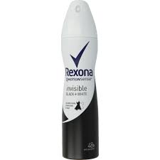 [A24995] Deo Rexona Invisible Black $ white 200ml