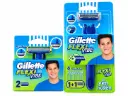 GIillete Flexi Vibe1 Razor Handle + 2 Blade