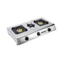 Boko double-burner portable stainless steel gas stove 