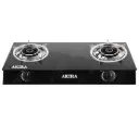  AKRA double-burner glass gas Stove 