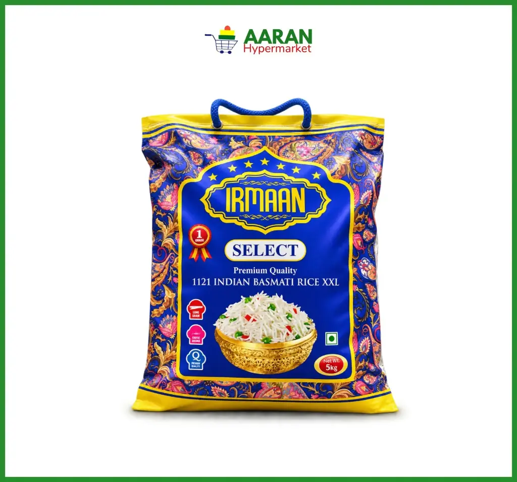 Irmaan Select Premium Quality 1121 Indian Basmati Rice 5kg