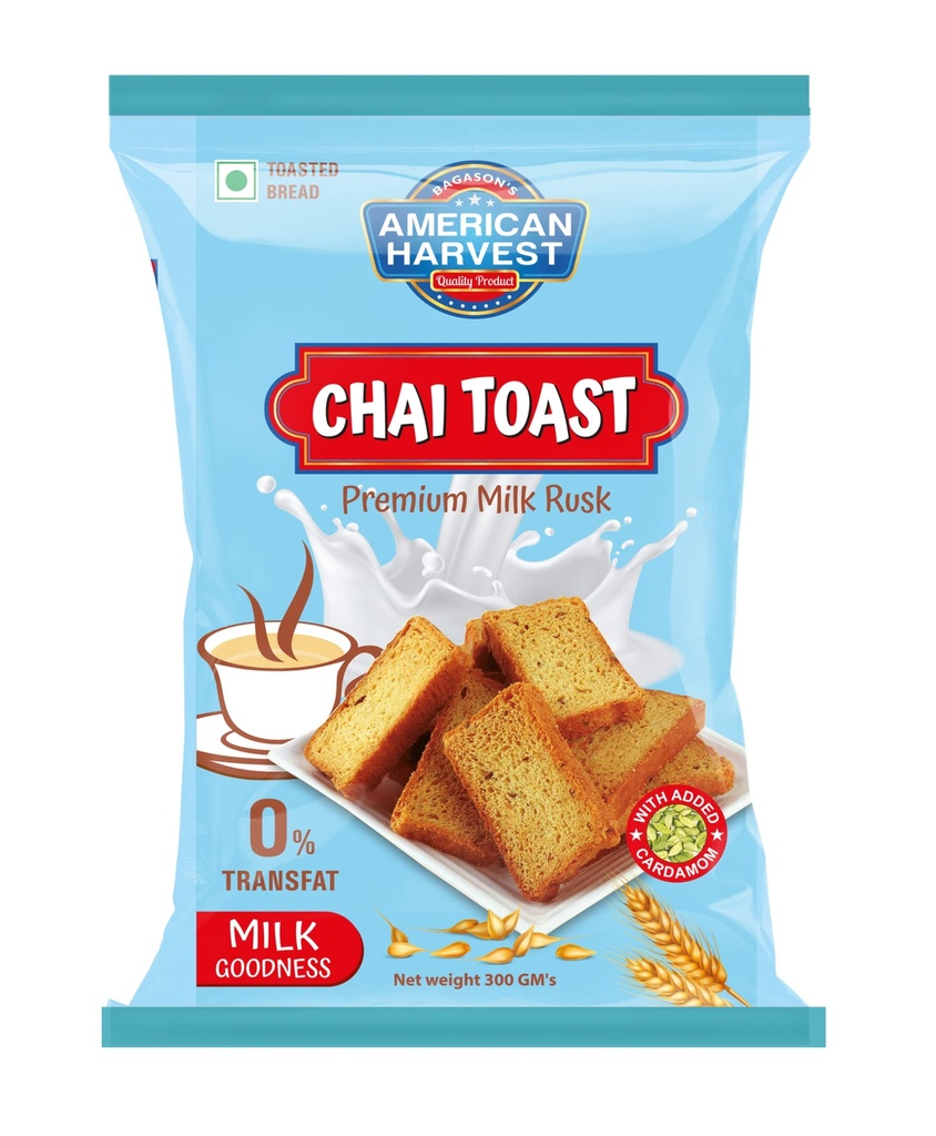 American harvest chai toast milk 300gr