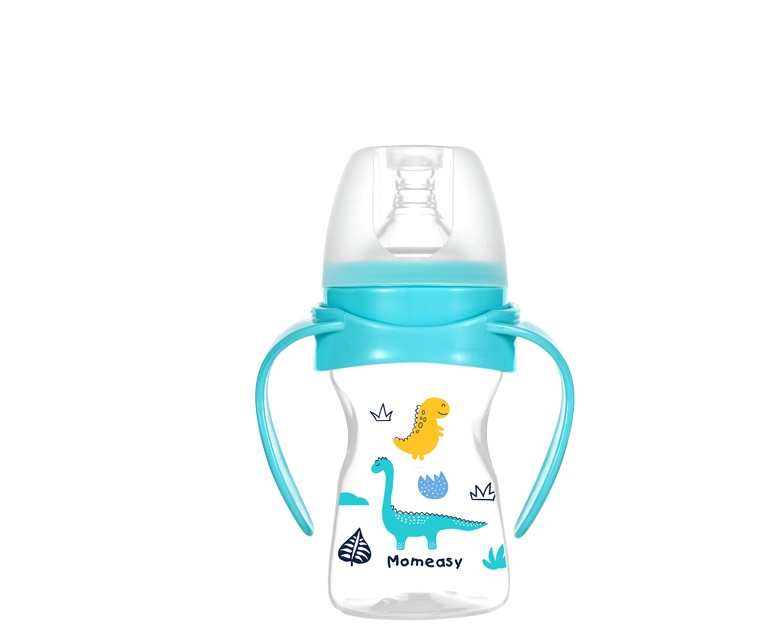 Apple wide neck PP feeding bottle with handle NO:21N-05A202