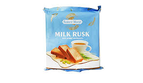 Bakers world milk rusk 200g