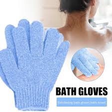 Bath gloves body scrubber