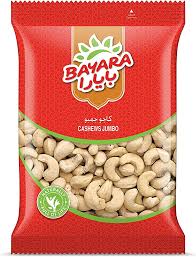 Bayara cashews jumbo 400g