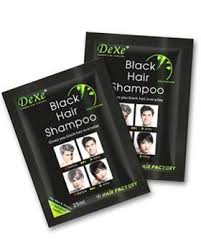 Black hair shampoo 25ml
