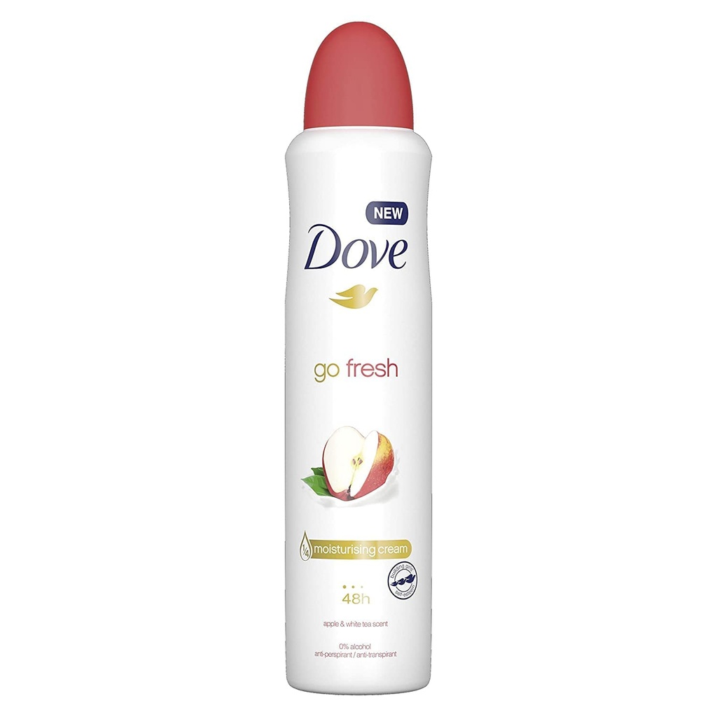 Deo dove go fresh apple&white tea scent  250ml