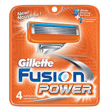 Gillette Fusion 4  5+1 A Smooth Long Lasting Shave