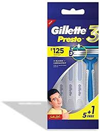 Gillette Presto3 2pcs