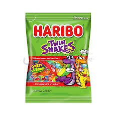 Haribo twin snakes 80g