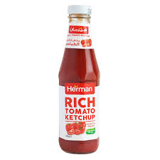 Herman rich tomato ketchup 340gr