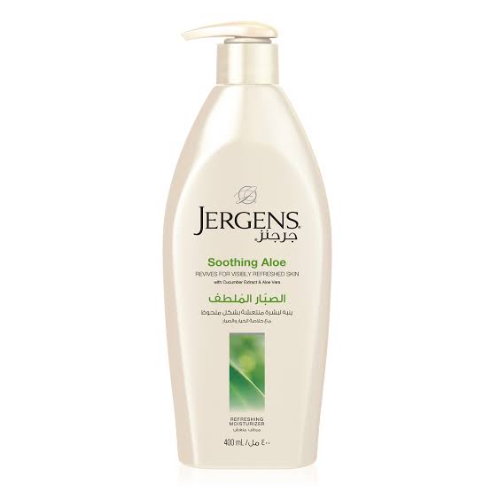 Jergens cream Soothing Aloe 400