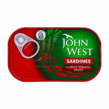 John West in spicy tomato  120g