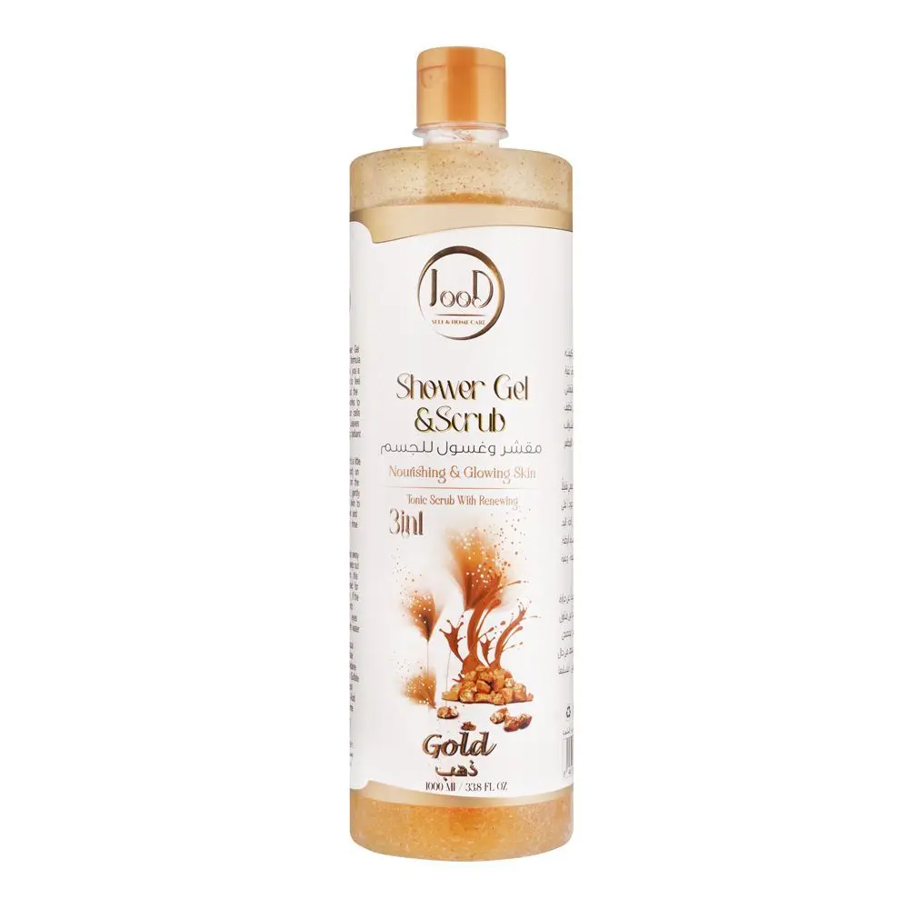 Jood shower gel & scrub gold 100ml