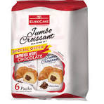 Jumbo Crossaint chocolate 6 pcs