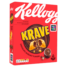 Kelloggs krave chocolate hazelnut 410g