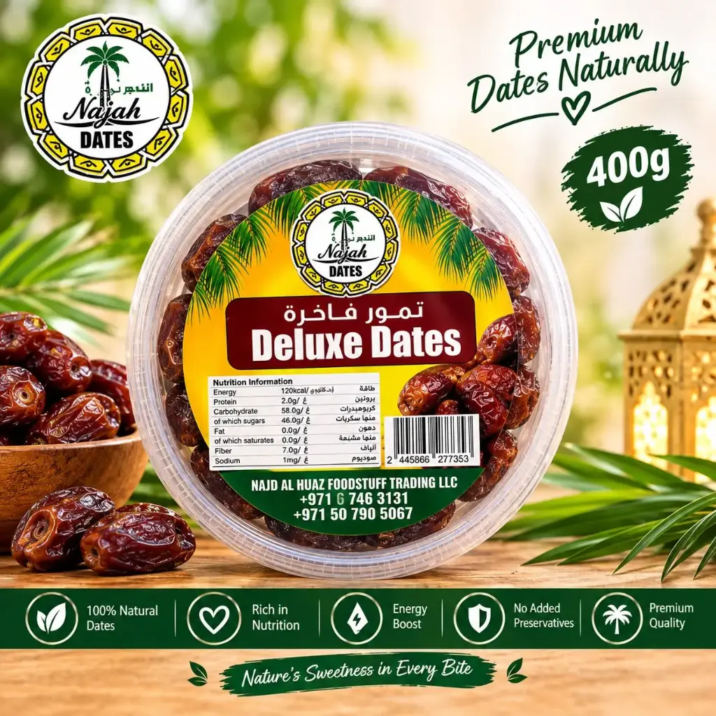 Deluxe dates 400g