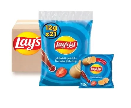Lays tomato ketchup 21pc