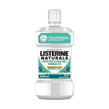 Listerine naturals proteccion de encias sabor suave 500ml