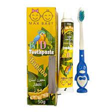 Max baby Kids tooth paste banana 50g