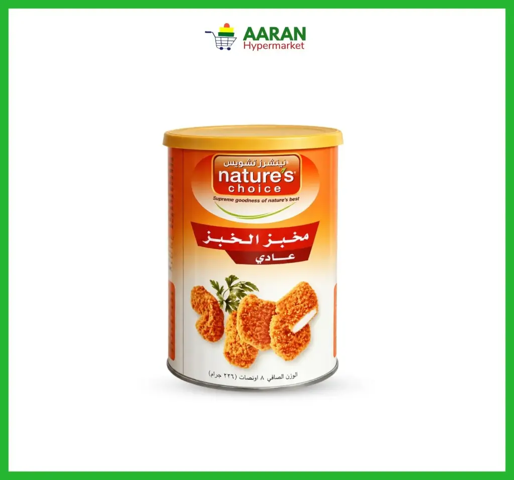Natures bread crumbs plain 425g