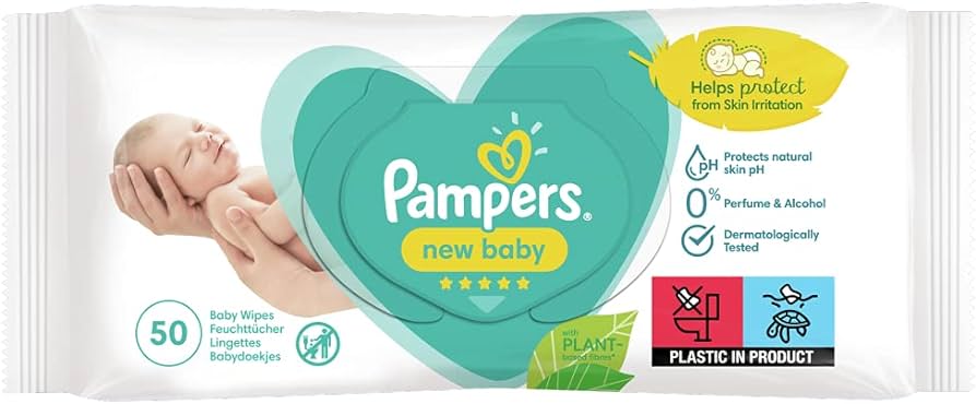 Pampers new baby Wipes sensitive 50pc