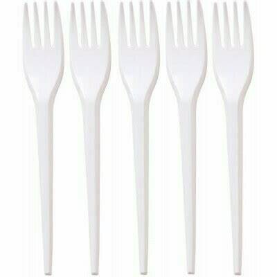 Plastic spoon Fork 50Pcs