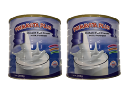 Primavita plus full cream milk powder 2.5kg