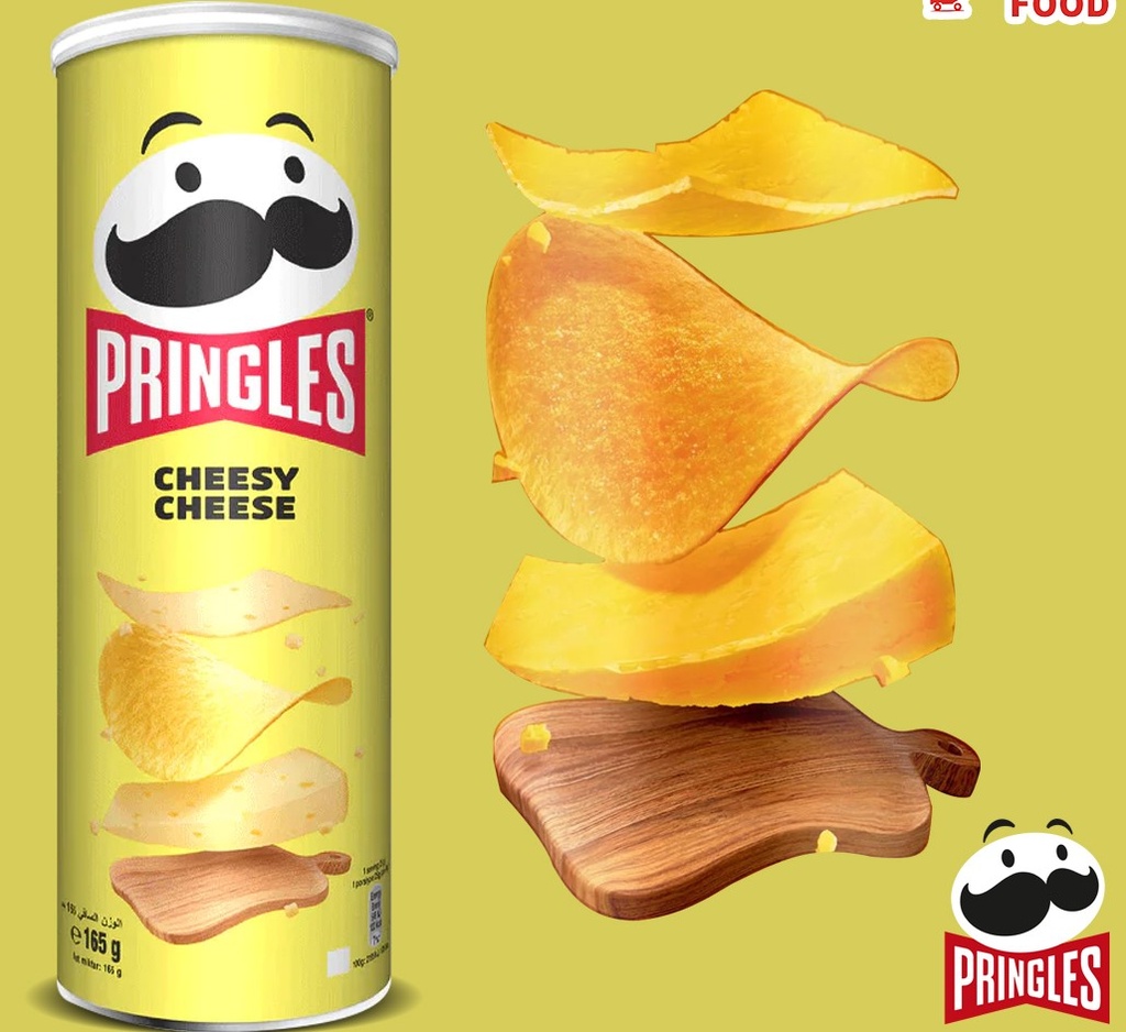 Pringles Cheesy Cheese 165g