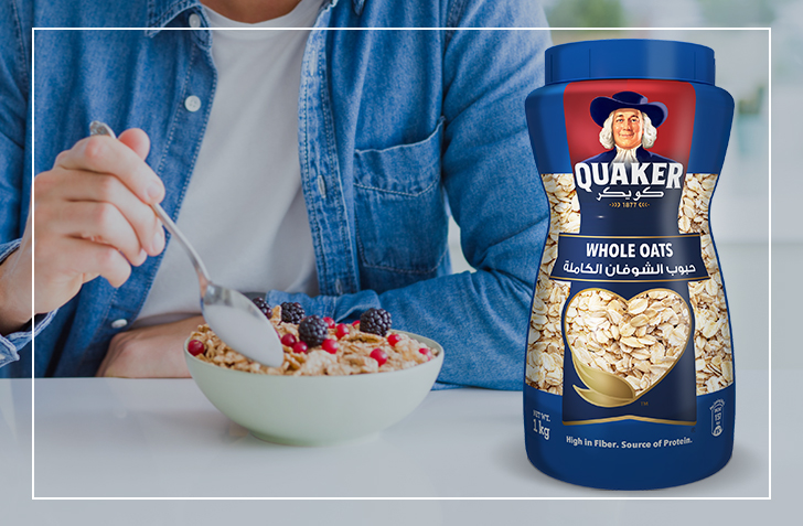 Quaker whole oats 1kg