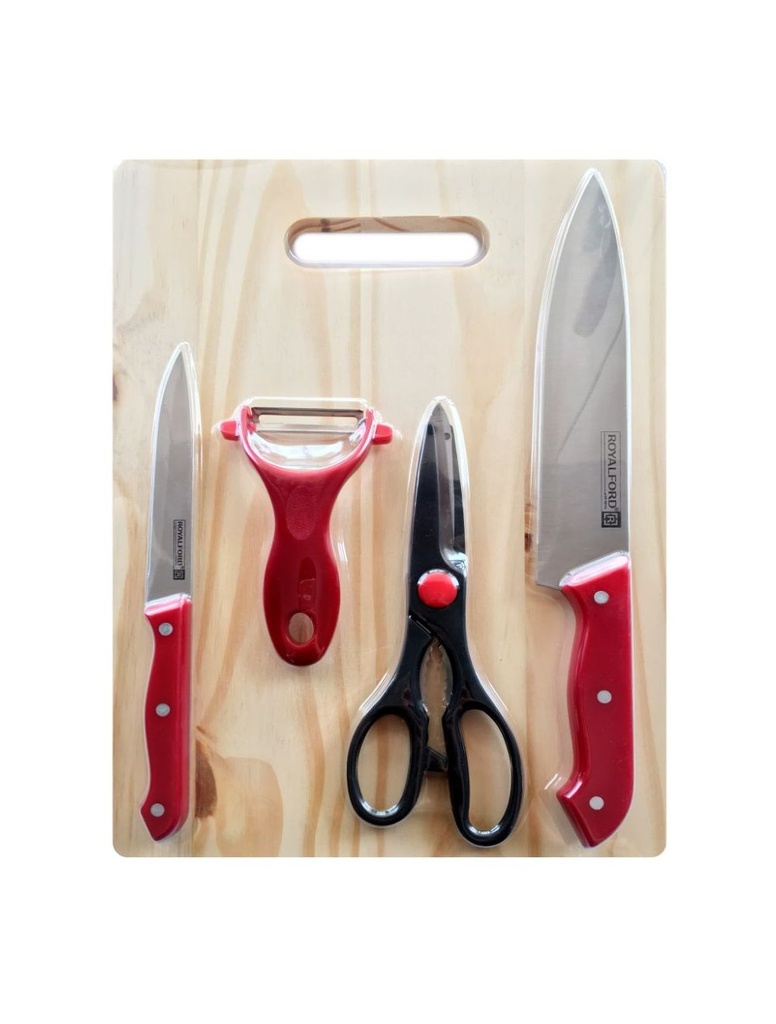 Rf 7826 5pcs Deluxes Cutting Set