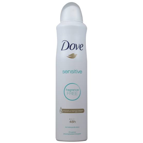 Sensetive perfume deodorant spry 250ml