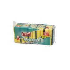 Stepy bulasik sungeri scrubber sponge 5pcs