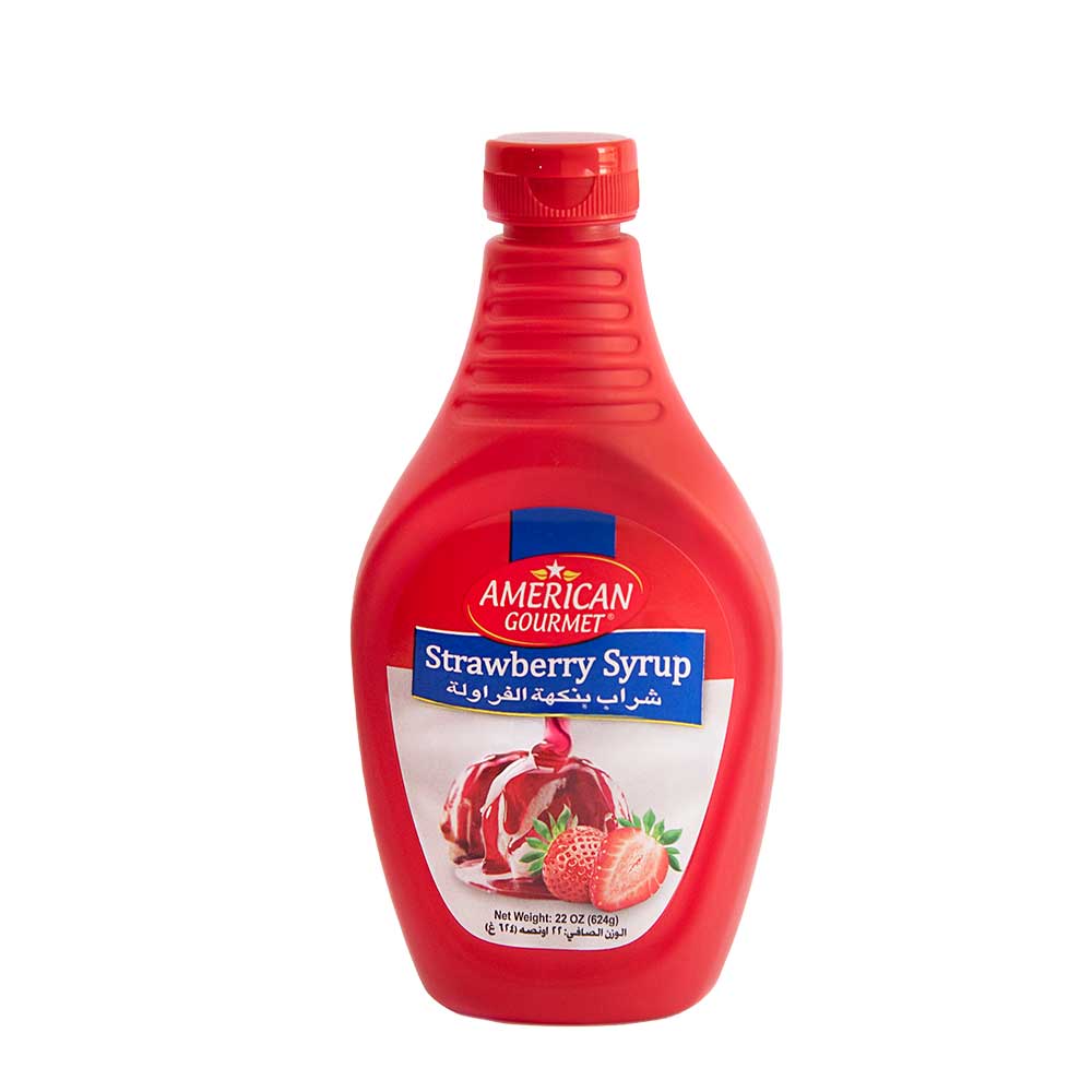 Swiss garden strawberry syrup 624gr