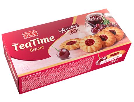 Tea time biscuit sour cherry jelly 150g
