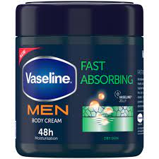 Vaseline men boody cream fast absorbing 400ml
