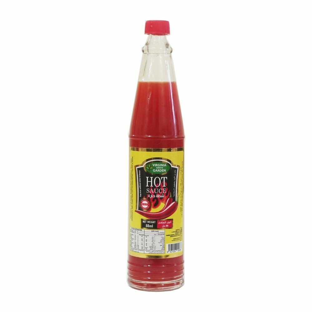 Virgine green garden  hot sauce 88ml