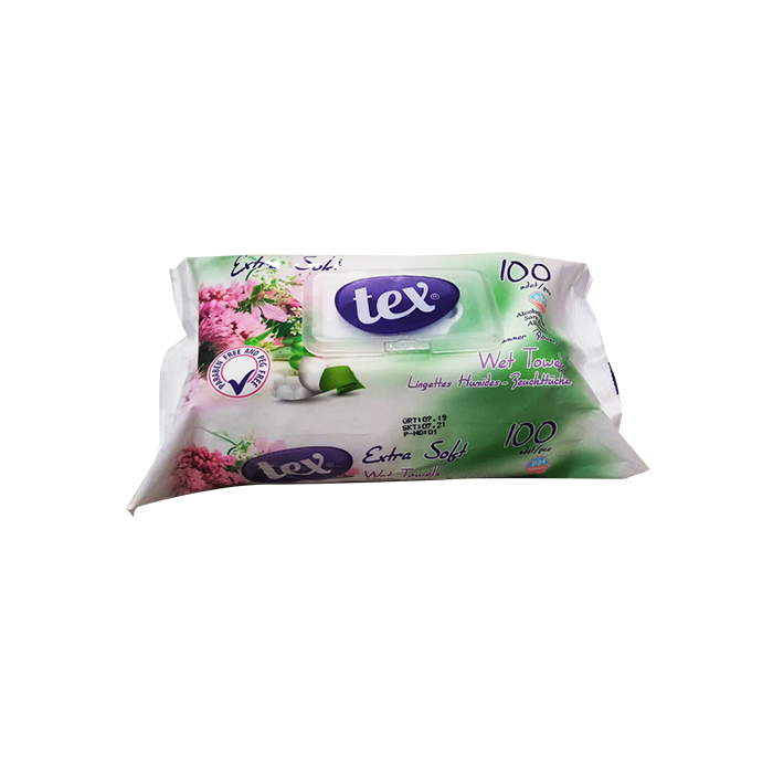 Tex baby lingettes bebe wet towel wipes extra soft 100pcs