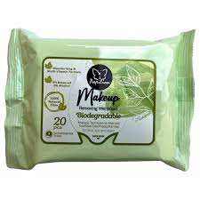 Papilion Makeup Removing Wet Wipes Biodegradable 20pcs