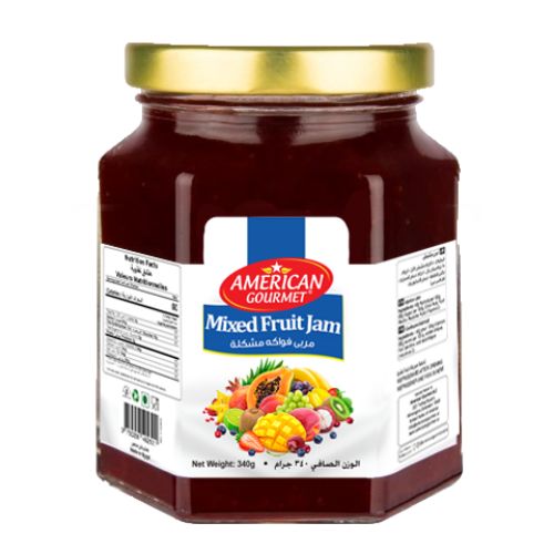 American Courmet Mixed Fruit Jam 340gr