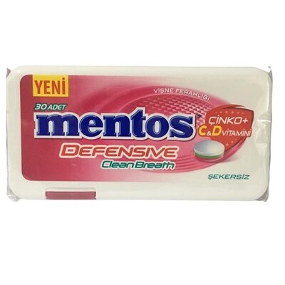 Mentos defesive clean breeth 30adet 21g