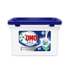 Omo laundry capsules eucalyptus scent 225g