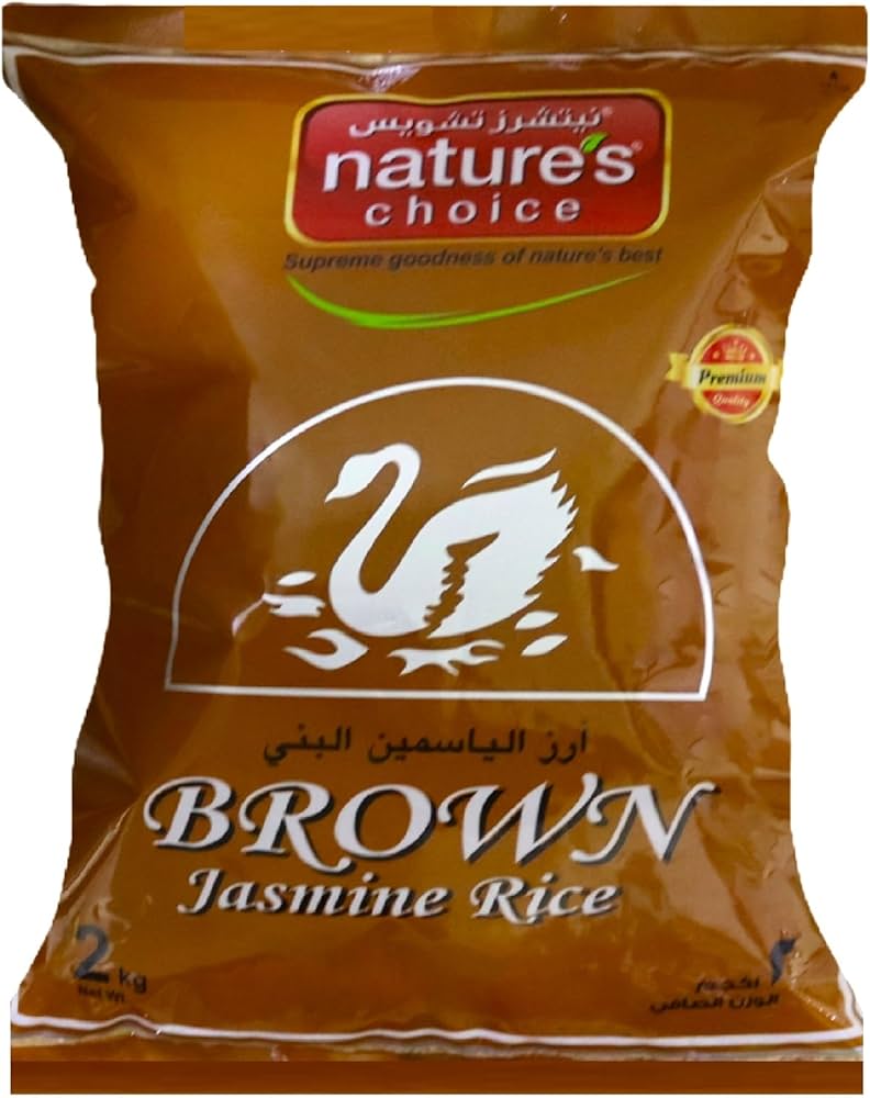 Natures choice brown jasmine rice 2kg