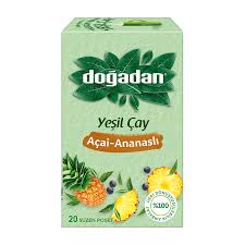 Dogadan Yesil Cay Acai Ananasli 34g