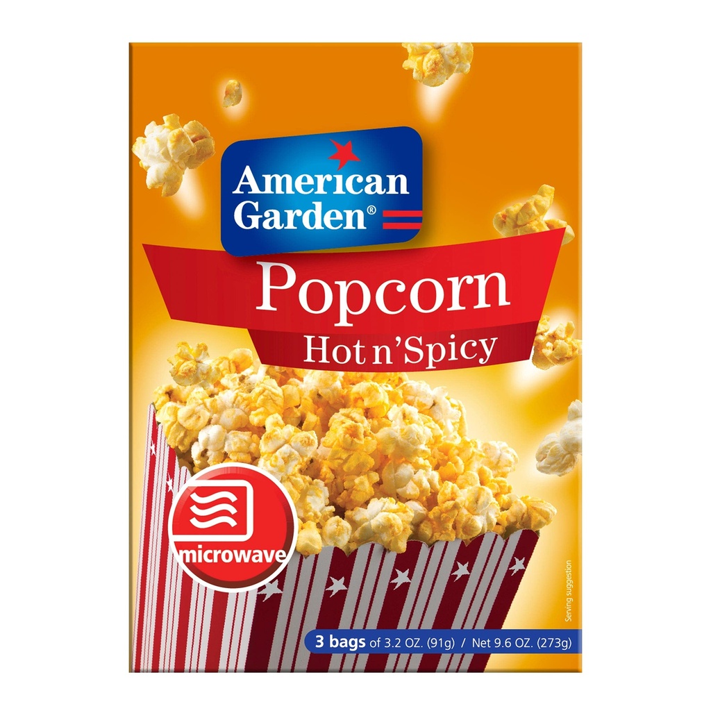 American garden popcorn hotn'spicy 273g