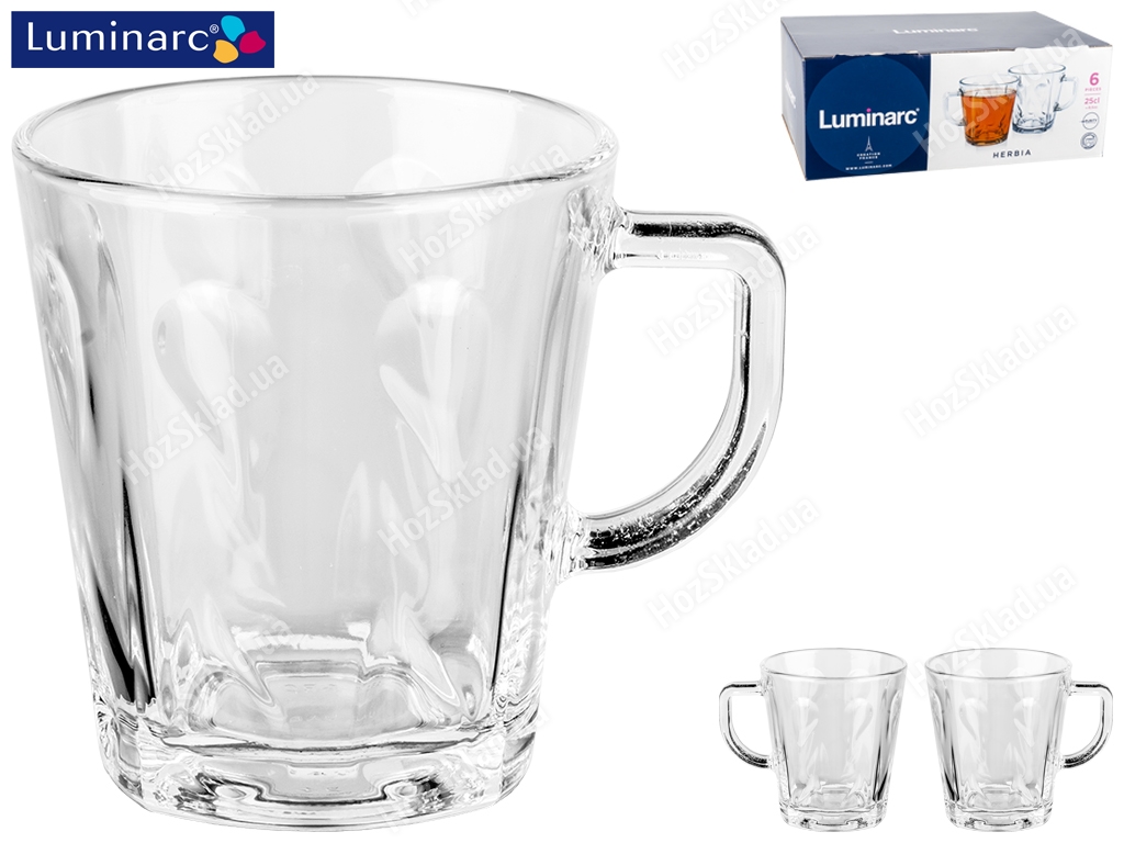Luminarc herbia 25ci 6pcs
