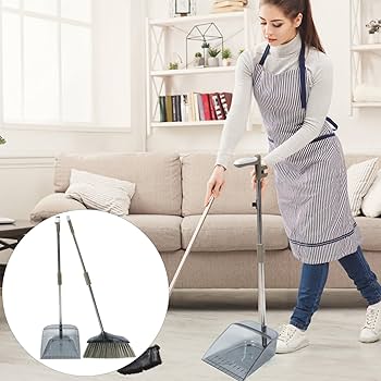 Royalford Broom & Dustpan Rf9658